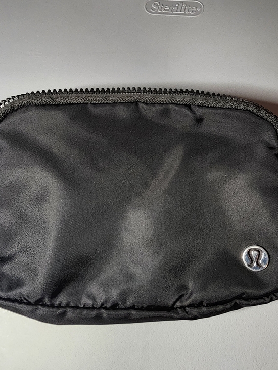 lululemon athletica Handbags - lululemon athletica Black Belt Bag with Metal Logo
